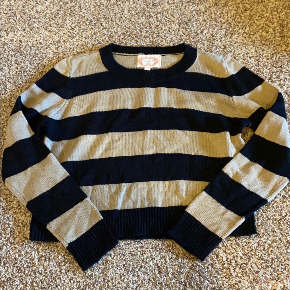 striped sweater